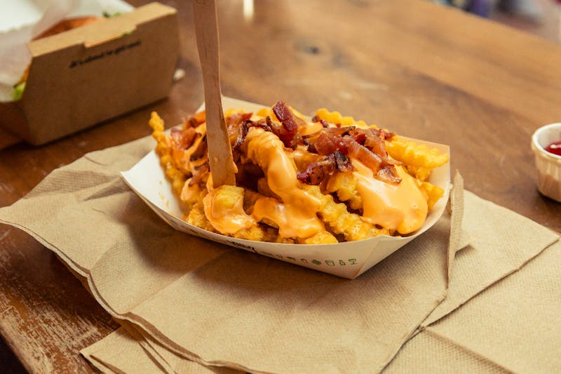 Seasoned crinkle fries
